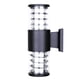 thumbnail image 2 of Pantalla De Plástico De Aluminio Resistente Al Agua De 24 W, Lámparas De Pared Led, Lámpara De Pared Ip65, Enchufe E27 Para Exteriores Cateissary HA025434-08, 2 of 6