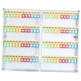 thumbnail image 1 of Abbracc Key Lock Box Key Cabinet Organizer Wall Mount Key Management Locking Key Organizer Holder Box Key Keep Case for Hotel Landlord 96 Position, 1 of 9