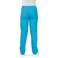 thumbnail image 5 of Adar Universal Unisex Scrub Set - Unisex V-Neck Scrub Top & Tapered Drawstring Scrub Pants, 5 of 7