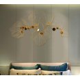 thumbnail image 2 of Home Interior Decorative Metal Art Luxury Design Modern Style Crafts Wall Decor, 2 of 6