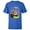 Royal, variant on Disney and Pixar’s WALL-E Easter Spring in Your Step Whoa! - Short Sleeve T-Shirt for Kids - Customized-White