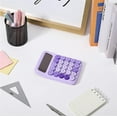 thumbnail image 5 of Mr. Pen- Mechanical Switch Calculator, 12 Digits, Large LCD Display, Purple Calculator Big Buttons, 5 of 6