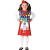 Gumball Machine Girl's Halloween Costume M(8-10