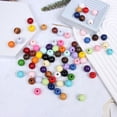 thumbnail image 3 of Cuentas para niños, cuentas de madera de colores de 16 mm, cuentas de madera redondas, cuentas sueltas, cuentas de madera, accesorios de cuerda, 3 of 6