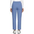 thumbnail image 7 of Women Stretch Straight Leg Pants Elastic Waist Lightweight Work Pants Casual Lounge Athletic Trousers with Pockets Sky Blue L, 7 of 7