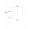thumbnail image 2 of Elk Home 36-Inch Wide Milan Mini Pendant, Transitional, Satin Nickel, 2 of 3