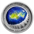 thumbnail image 2 of 2016 Australia Silver Color Domed North Sky Cassiopeia PR-70 NGC, 2 of 4