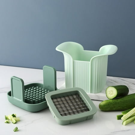 

Multi-function Vegetable Cutter Household Hand-pressed French Fries Crusher Cut Potato Radish Diced Chopper Kitchen Tools