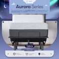 thumbnail image 3 of Celestial Aurora Adjustable Bed Base (Frame) + 8 inch Gel Memory Foam Matt (Firm), Easy Assembly, Head and Foot Lift, Zero Gravity, Memory Positions, CertiPUR-US Bed - TwinXL, 3 of 7