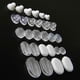 thumbnail image 2 of 100 Pcs Clear Earring Pads Silicone Comfort Earring Cushion For Clips On Earring----A--Product code 62060 A, 2 of 3