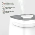 thumbnail image 3 of Sharper Image Mist 4 Ultrasonic Humidifier, White (New), 3 of 5