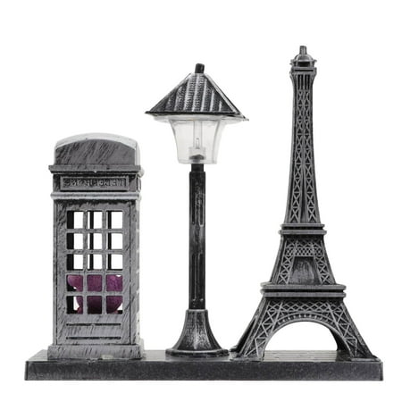 

Beautiful Ornament Glass Christmas Ornament Random Ornament Assortment Retro Ornament Set Tower Light Lamp Night Statue Desktop Street Lights Decor Desk Ornament Art Mini Lamps Table Nightlight