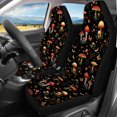 thumbnail image 3 of Pzuqiu Car Seat Covers Full Set Breathable Polyester, Compatible with SUV Seats Automotive Seats, for Sedans Most Sedans, Enchanted Mushroom Forest, 3 of 10