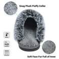 thumbnail image 3 of VONMAY Women's Scuff Slippers Fuzzy Indoor Outdoor House Shoes, 3 of 8