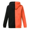 thumbnail image 4 of dmqupv Mens Tall Sweatshirts Hoodies Zip Up Front Hoodie Fashion Jackets Bathing Boy Hoodies With Zipper for Men Orange 3XL, 4 of 4