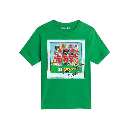 Pete The Cat Best Team Ever Multi  - Youth Short Sleeve