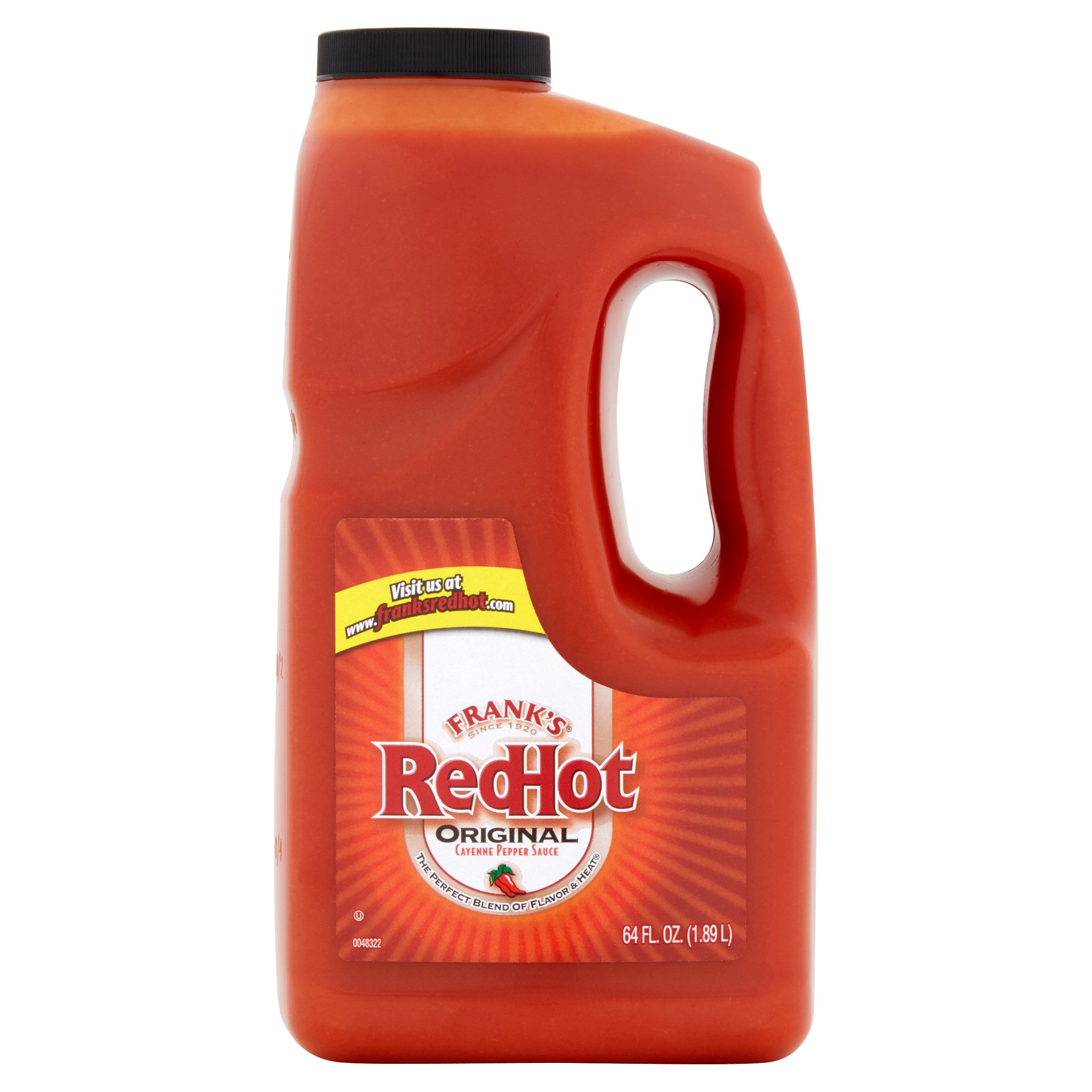 Frank's RedHot Original Cayenne Pepper Sauce, 64 fl oz by French's® Foods, a unit of Reckitt Benckiser Inc.