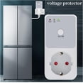 thumbnail image 4 of Interrupteur Automatique de Protection contre les Surtensions 220V Prise de Protection contre les Surtensions Protection de Réfrigérateur (Prise EU), 4 of 5