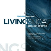 Orgono Living Silica Collagen Booster Capsules | Ultra High Absorption | Supports Healthy Collagen and Elastin Production for Joint & Bone Support, Glowing Skin, Strong Hair & Nails (120 Count)