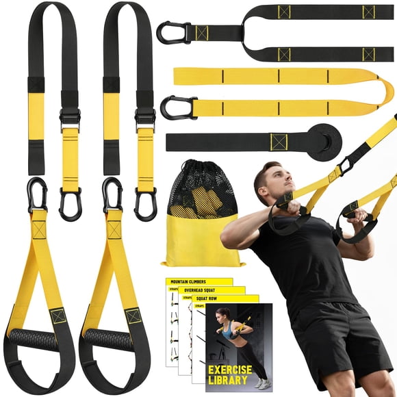 Kit de entrenamiento de resistencia para el hogar COOBONS FITNESS de cuerpo completo