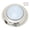 White, variant on Xirurus 6.5 Inch Marine Boat LED Courtesy Light 12VDC 18 Lamp Beads 316 Stainless Steel Waterproof Interior Overhead Cabin Light for Caravan RV Bathroom Hallway Yacht Ceiling White Light