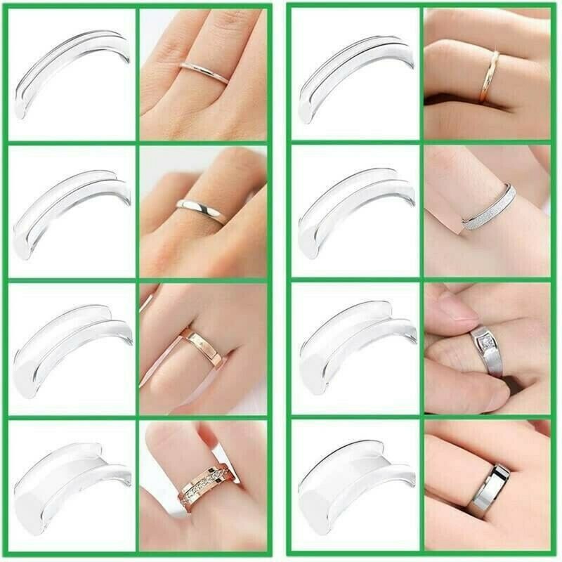 PWFE Invisible Ring Size Adjuster Set Assorted Sizes of Ring Sizer for  Loose Rings Ring Adjuster Fit Any Rings