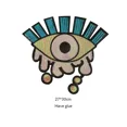 thumbnail image 1 of Evil Eye Iron On Patch Sequined Applique For Hoodie Sweatshirt DIY Fashion, 1 of 7