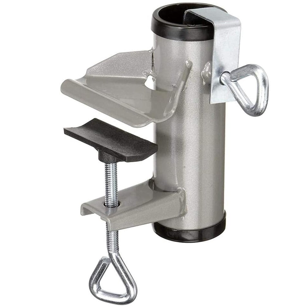 Upgrade Umbrella Clamp Stand Holder Heavy Duty Bench Umbrella Fixed Clip Beach Fishing Umbrella Mount Chair Clamp