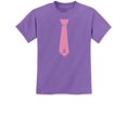 thumbnail image 1 of Tstars Boys Unisex Breast Cancer Awareness Shirts Pink Ribbon Tie Pink Ribbon Cancer Support Ribbon Apparel for Boys Youth Kids Graphic T Shirt, 1 of 6