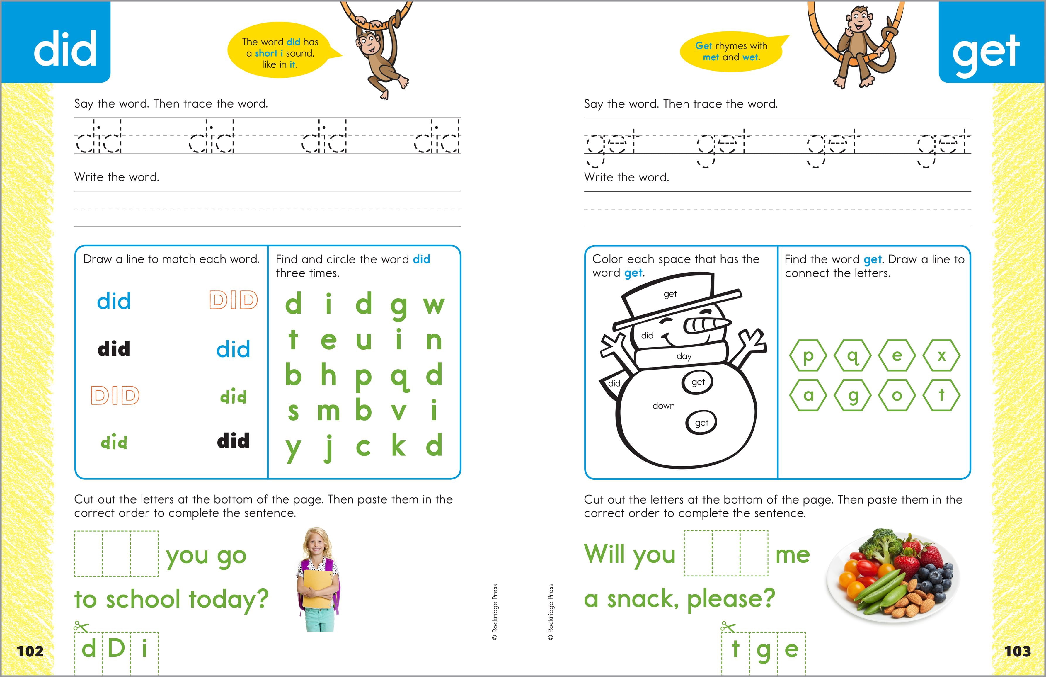 My Sight Words Workbook: 101 High-Frequency Words Plus Games & Activities! (Spiral Bound)