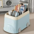 thumbnail image 4 of Miogawg Pen Pencil Holder For Desk 3 Slots, Cute Car Gifts Desk Organizer, Marker Makeup Brush Holders, Workspace Organizers Office Decor Accessories, 4 of 6