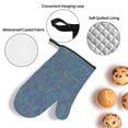thumbnail image 5 of YFYANG Oven Mitts and Pot Holders Sets 4 Pieces, Non-Slip Heat Resistant Color Printed Circuit Board Pattern Kitchen Glove Pot Mat for Cooking and Baking, 5 of 8