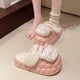 thumbnail image 3 of Anime Cotton Hellokittys Sweet Cute Cotton Slippers Autumn Winter Warm Comfortable Anti Slip Home Shoes Thick Soled Slippers, 3 of 5