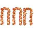 thumbnail image 1 of Fall Garland with Pumpkin Lights Halloween Fall Decorations, 1 of 5