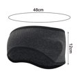 thumbnail image 5 of Ear Warmers Headband Winter Ear Muffs for Men Women Kids in Cold Weather, Running Yoga Skiing Riding Bike Ear Cover, 5 of 9