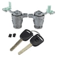 thumbnail image 2 of LH & RH Door Lock Cylinder w/ 2 Keys For Honda 03-05 Civic 05-06 CRV 04-09 S2000, 2 of 5