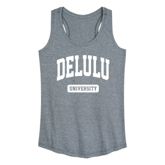 Instant Message - Delulu University - Women's Racerback Tank Top