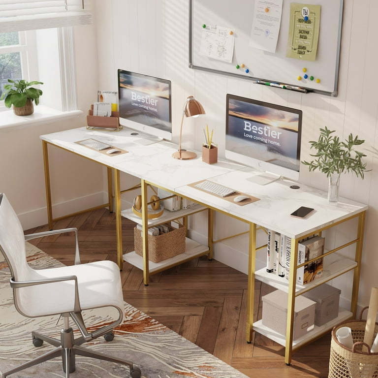 Marble desk walmart deals