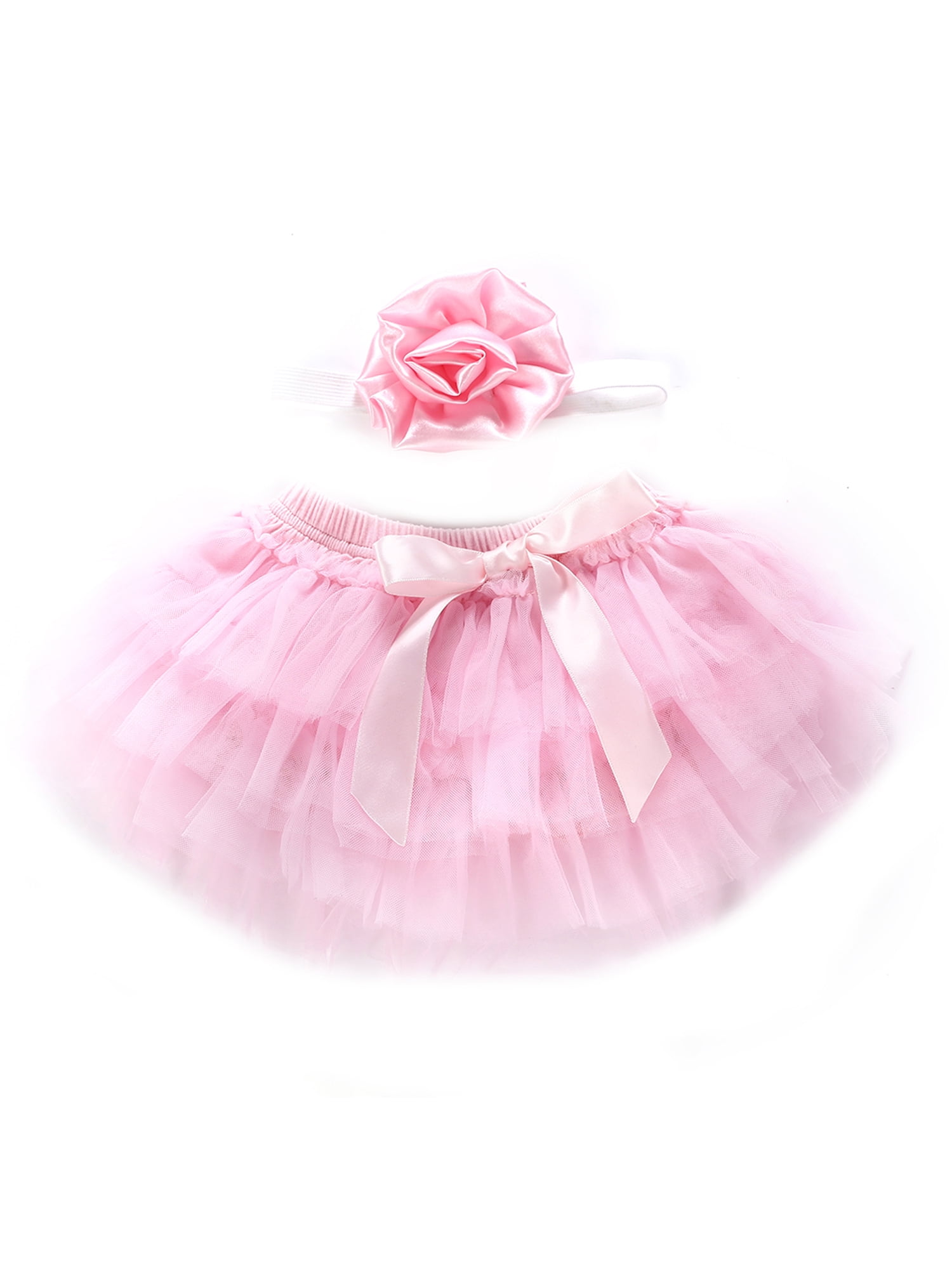 Newborn Toddler Baby Girls Layer Ballet Dance Pettiskirt Pants Dress