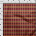 thumbnail image 2 of oneOone Polyester Lycra Fabric Madras Check Decor Fabric Printed BTY 56 Inch Wide, 2 of 4