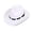 B - White, variant on 2 Pack Western Cowboy Hat for Women Men, Unisex Vintage Wide Brim Felt Fedora Hat with Belt Buckle for Cowgirls Cowboys