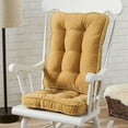 thumbnail image 3 of Greendale Home Fashions Hyatt Buttercream 2-Piece Rocking Chair Cushion Set, 3 of 6