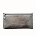 thumbnail image 7 of Long Wallet Women 2025 New Fashion Silvery Coin Purse Top Layer Cowhide Genuine Genuine Leather Phone Bag Simple Large Niche, 7 of 7