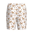 thumbnail image 2 of Lsque Labrador Retriever Dog Mens Sleep Pajama Shorts,Short Pajama Pants, Cotton Ultra-Soft Knit-X-Large, 2 of 9