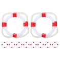thumbnail image 1 of Shisuyan 10pcs Swimming Rings Mediterranean Style Life Buoy Decors Miniature House Decorations, 1 of 9