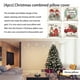thumbnail image 3 of Yuarrent 4 piezas hogar Oficina Hotel Navidad funda de almohada dormitorio cierre de cremallera funda de almohada Protector decoración Kits de decoración para fiestas, 3 of 6