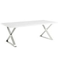 thumbnail image 2 of Sector Dining Table - White Silver, 2 of 4
