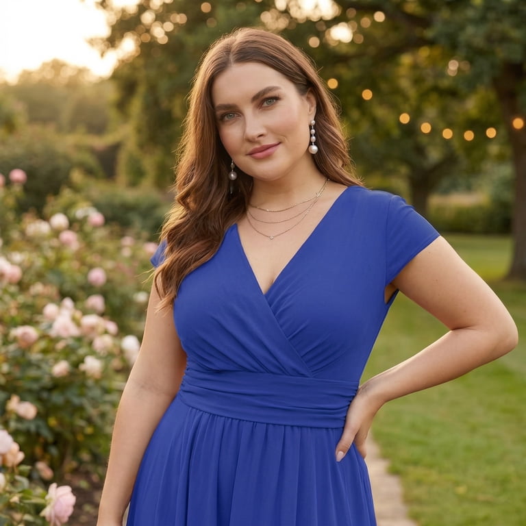 flowy chiffon maxi dress Deep Green  Elegant V-Neck Empire Gown RSVP in style with this petite olive wrap waist ruched chiffon flowy maxi dress Polasa Resort Flowy Sleeveless Floral