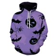 thumbnail image 1 of Sudadera con capucha de cabeza de calabaza para hombre, suéter de invierno para interiores y exteriores, con estampado Digital 3D de moda, talla grande, para Halloween, 1 of 4