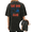 Black-1, variant on Washed Cat Dad Club Back Graphic Funny Tees T-shirt Life Is Better With Cats Quote Tops Black S-2XL Plus Size